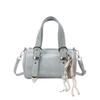 Fashion Hand Carry Cylinder Bag Women's New Casual Messenger Bag Versatile Shoulder Bag