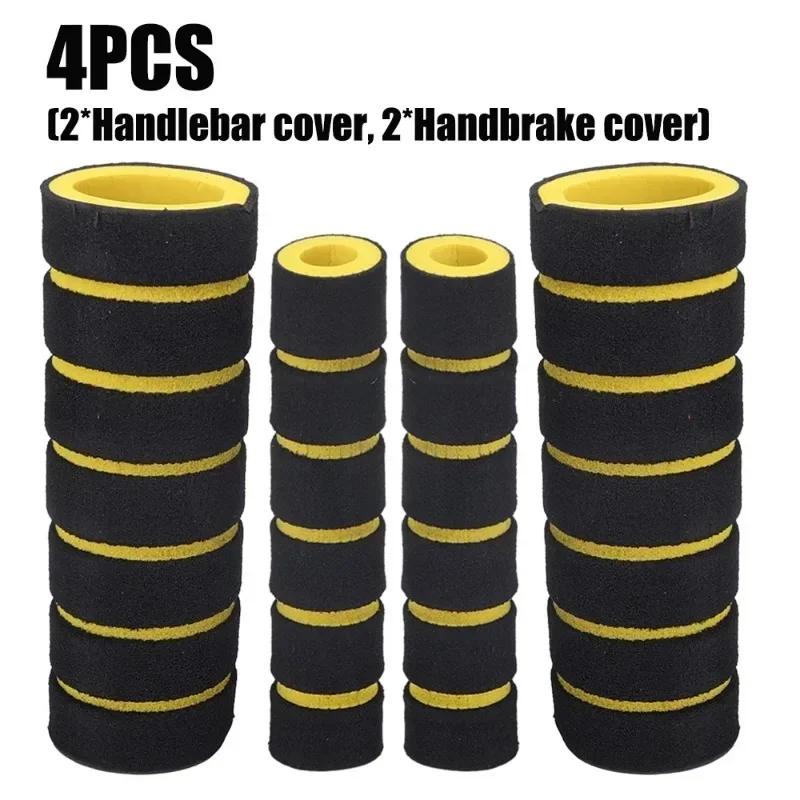 1 buc universal motociclete/bicicletă/frână/ambreiaj/manete de frână/burete moale/spumă/mânere/acoperire/mânere de protecție ...