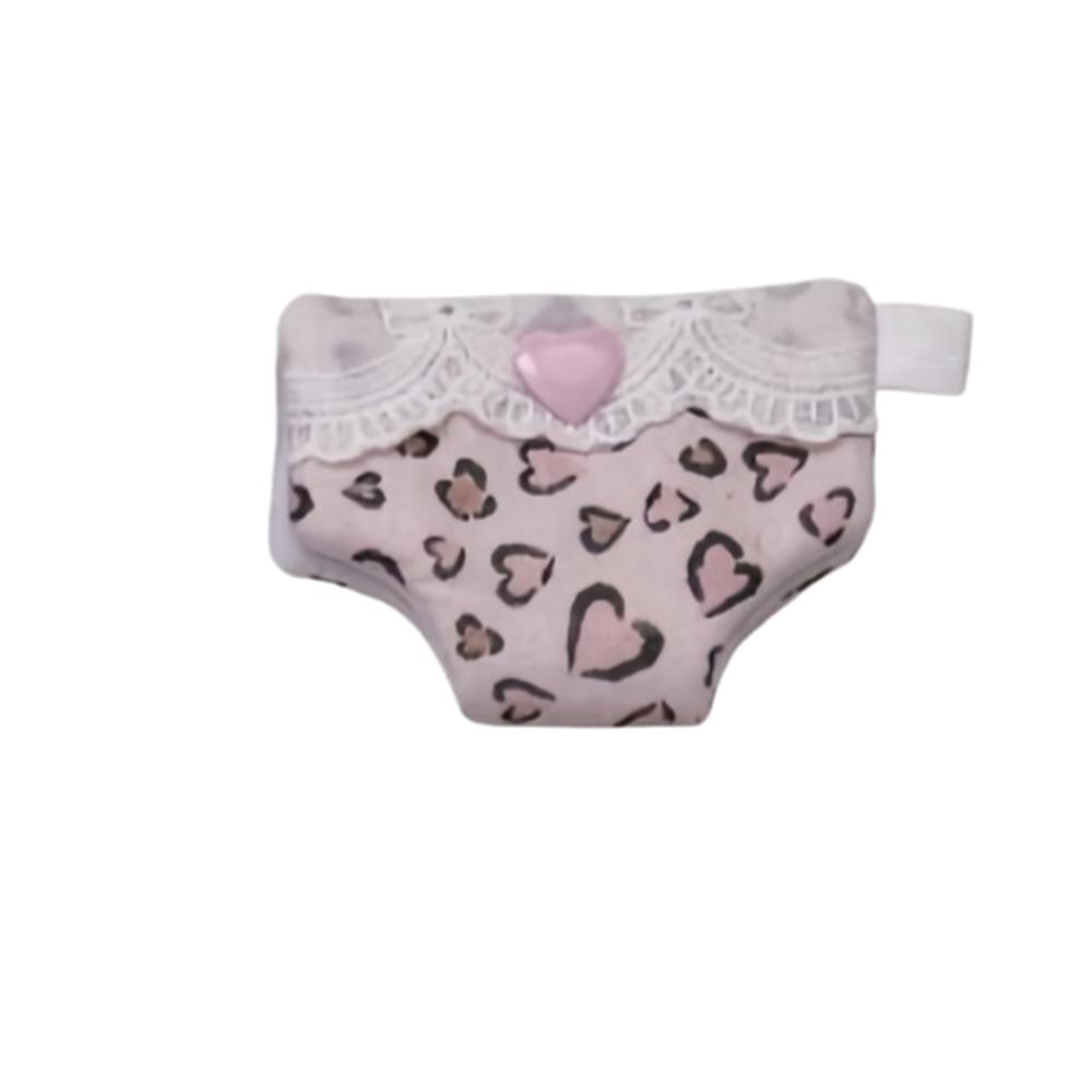 INS Korean-style Cable Organizer Cute Cartoon Mini Underwear-shaped Hair Organizer Fabric Creative Wired Earphone Storage Case