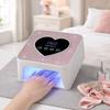 Fast Curing UV Nail Lamp Rhinestone Heart Shape Nail Dryer Machine Nail Dryer Lamp  Pedicure Use