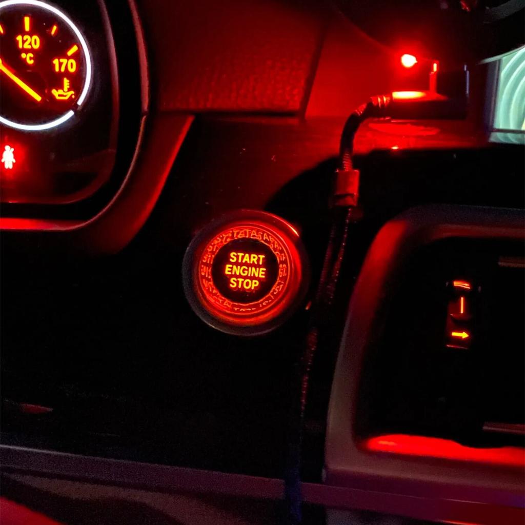 Volanul mașinii Modul M și Butonul Pornire Oprire Motor potrivit pentru BMW Seria 3 M3 E90 E92 E93 Accesorii Auto Comutator Peplacement