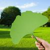 2Pcs Ginkgo Leaf Shape Handheld Fan, Decorative Leaf Hand Fan, Portable Lightweight Summer Cooling Fan, Party Favors for Men Women