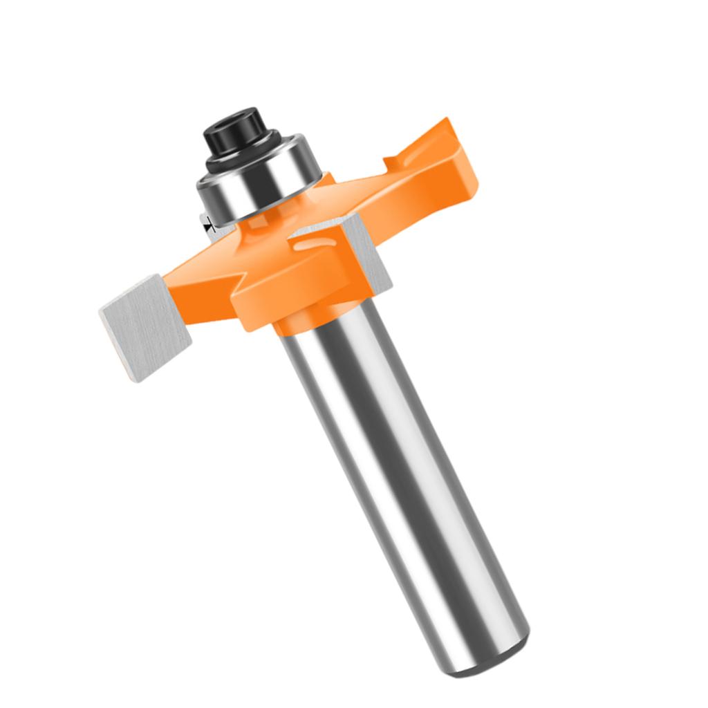 High Quality Router Bit Set for Wood Joinery 8mm Shank with Long Time Ball Bearing High Accuracy Milling Cutter