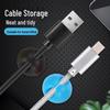 Desktop Cable Organizer: Samoprzylepny klips do organizacji przewodów i danych