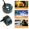 Halloween LED Mist Fogger - USB Powered Aquarium Diffuser, RGB Lights for Fish Tank, Witch Cauldron & Mystical Halloween Decor