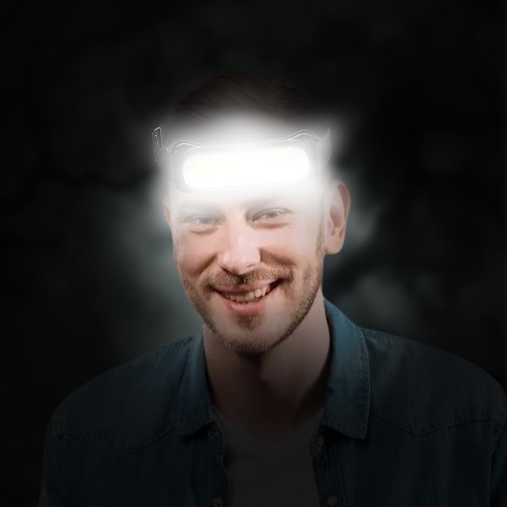 Head Lamp For Outdoor Rechargeable Outdoor Headlamp Ultra Bright LED Flashlight Lamp Outdoor For Fishing Hiking Repairing