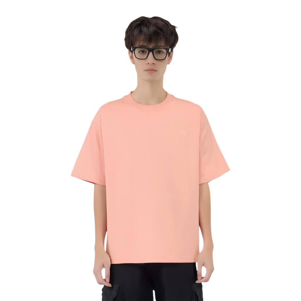 adidas originals Solid Color Loose Sports Short Sleeve Pink Men's H11366