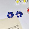 Love Or Not Lovely Blue Flower Beads Earring