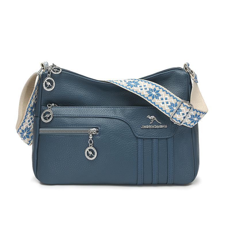 Women s Bag Large Capacity Mother Bag Shoulder Crossbody Handbag синий