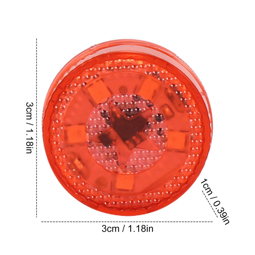 1pcs Car Door Warning Led Light Wireless Safety Warning Anti-collision 5 LED Magnetic Sensor Strobe Flashing Alarm Signal Lights