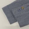 BOGLIOLI M1402I Cotton Striped Seersucker Jacket Jacket 46 Blue X whiteUsed