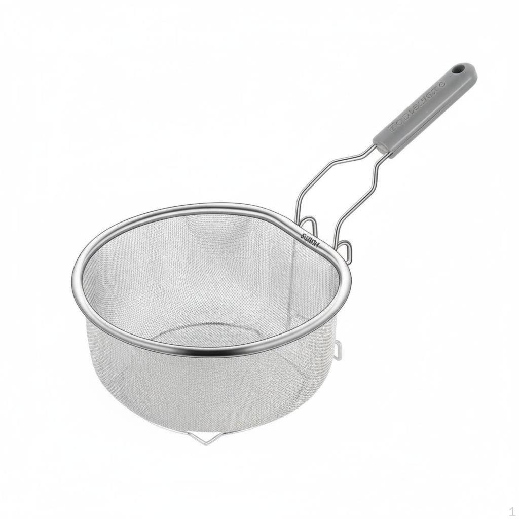 Noodle Boiling Basket High Temperature Resistant Strainer PotHanging Hooks Mesh Food