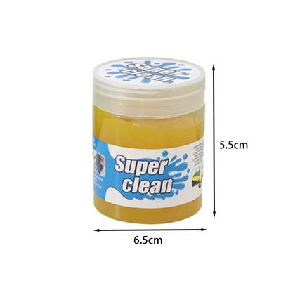 Super Clean Gel Wielokrotnego Użytku Mocny Klej Usuwacz Kurzu do Klawiatury Samochodu Laptopa Nie Kruszący się Klej Slime Wielokrotnego Użytku Czyściący Żel Błoto
