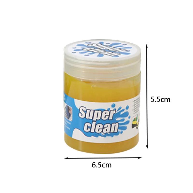 Super Clean Gel Wielokrotnego Użytku Mocny Klej Usuwacz Kurzu do Klawiatury Samochodu Laptopa Nie Kruszący się Klej Slime Wielokrotnego Użytku Czyściący Żel Błoto