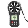 Digital Anemometer LCD Backlit Display Maximum Minimum Average Wind Speed and Temperature Tester