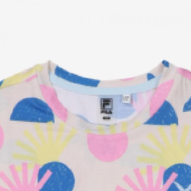 [fila Kids] Water Play Pattern Dress  Fk2opf2w02f Pye  q0zFk2opf2w02fPye