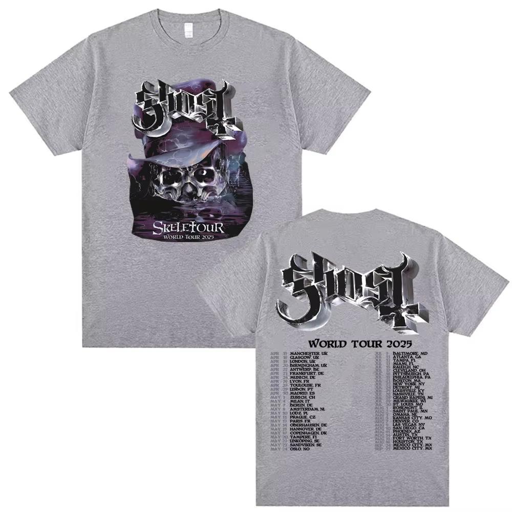 

High Quality Short Sleeved World Tour 2026 Merch T-shirt for Men and Women Fashion Hiphop Cool Teet Cotton Top Fan Commemoration 4XL