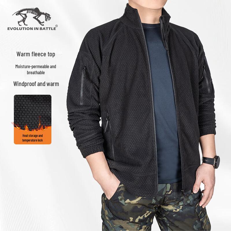 Tiger Camp L3 Men s Thickened Warm Fleece Jacket XXXL
