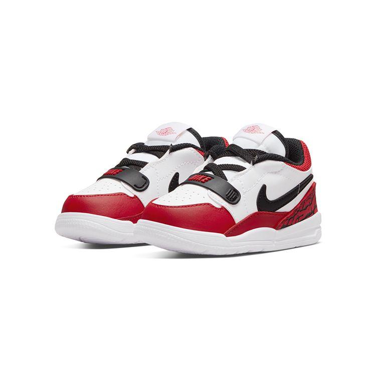 Air Jordan Legacy 312 Low TD Chicago Red Baby Sneakers White Black Gym-Red CD9056-116