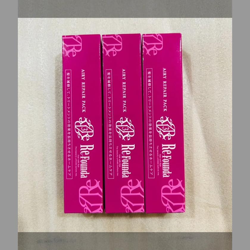 

Fuji Cosmetics Refounde Airy Repair Pack Smooth 50g x 3 bottles