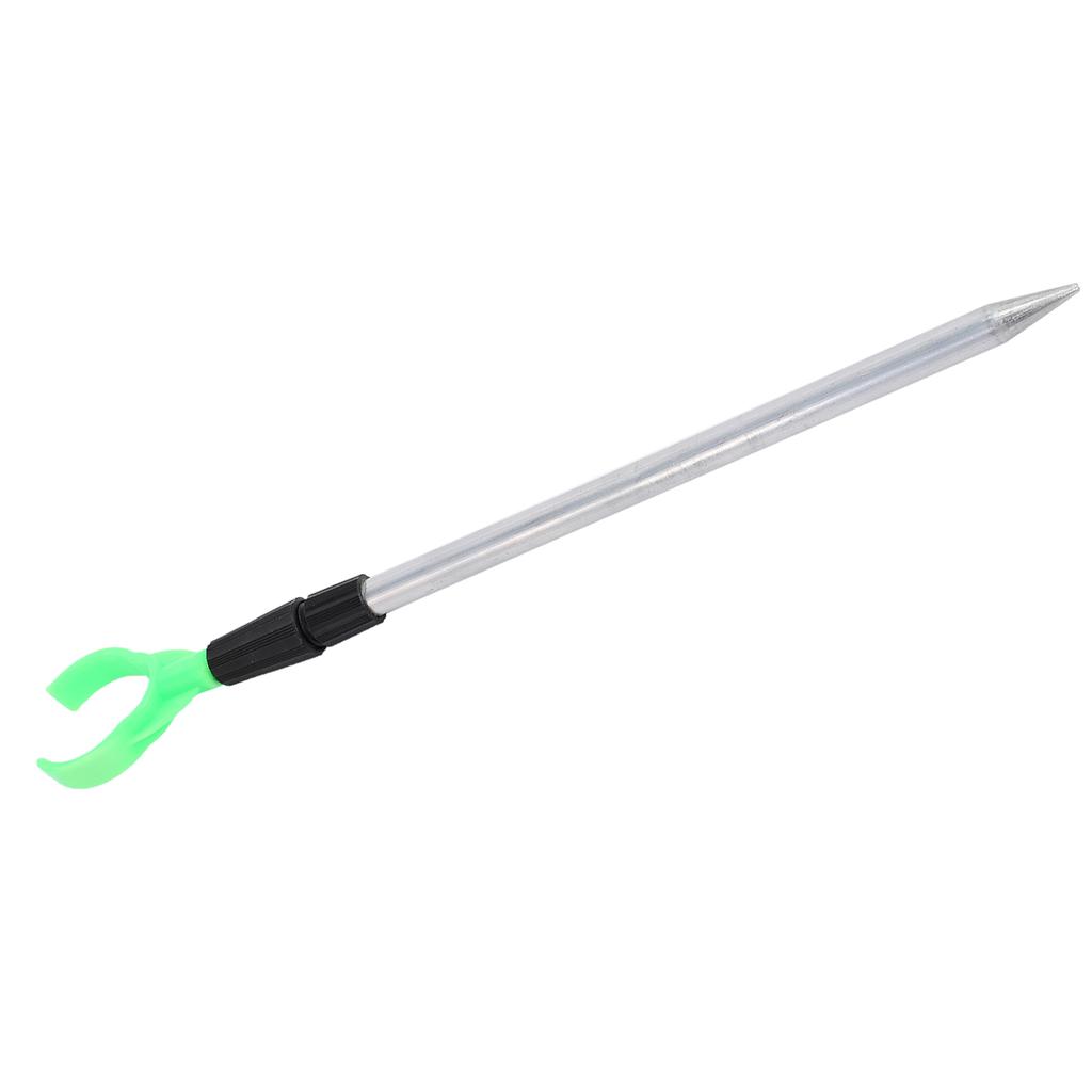 Fishing Rod Bracket Stretchable Aluminum Portable Fish Pole Ground Holder for Bank Fishing