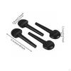 4 Pieces Cello Tuning Peg Antique-Style Ebony Long-Lasting