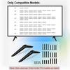 TV Leg Stands TV Replacement Base for TL28/32/40/43/49 65inch 55s453 Units for Any Room Without Wall Mounting