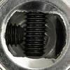3/4" DD X 3/4" DD Silver Car Steering Shaft U Joint Coupler