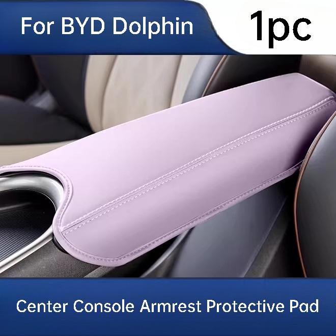 For BYD Dolphin Car Center Console Armrest Cover Protective Pad Scratch-resistant Mat Interior Accessories