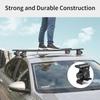 Universal Aluminum Alloy Sedan Roof Rack - Compatible with Luggage & Bicycle Racks