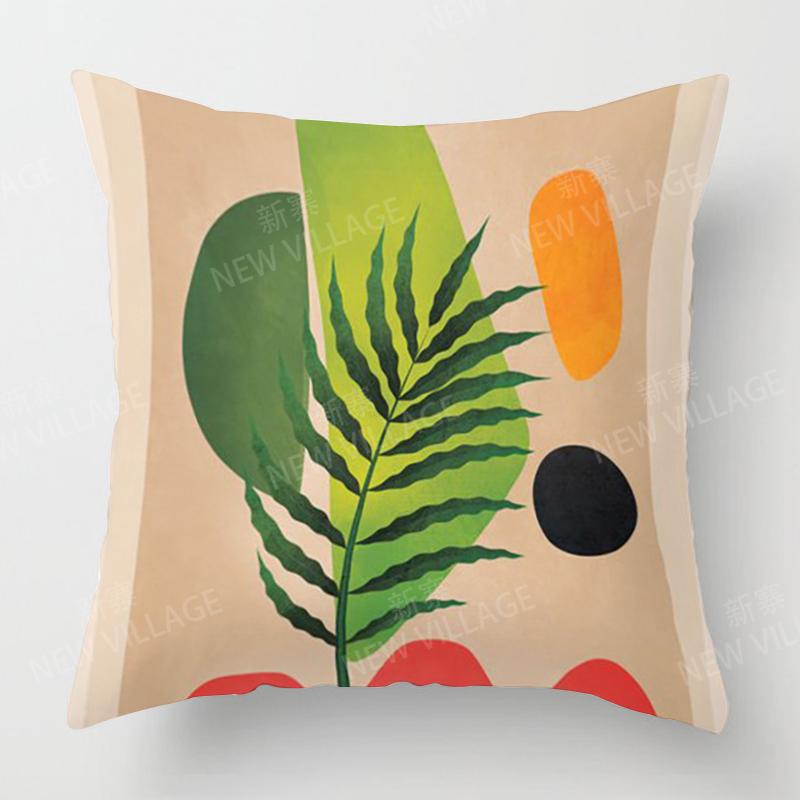 Nordic fall home decor autumn throw pillow cover sofa Cushion cover modern 45x45cm 45*45 50x50 60x60 35*35 morandi abstract boho