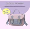 CC Retro Style DIY Color Block Women's Crossbody Shoulder Bag – Perfect Gift for Girlfriend