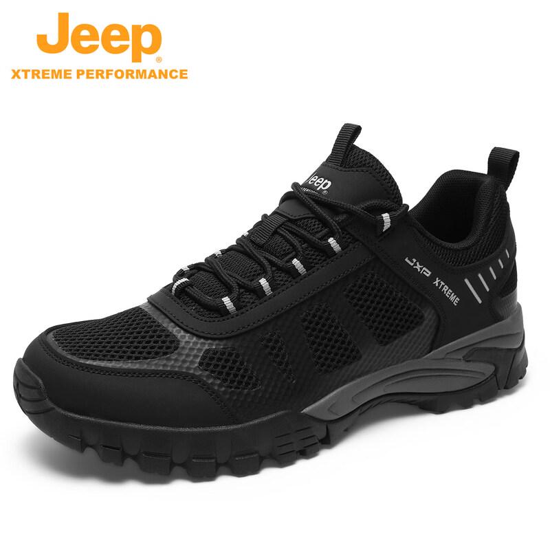 Jeep Men s P610912058 Breathable Anti-Slip Hiking Shoes 39 чёрный