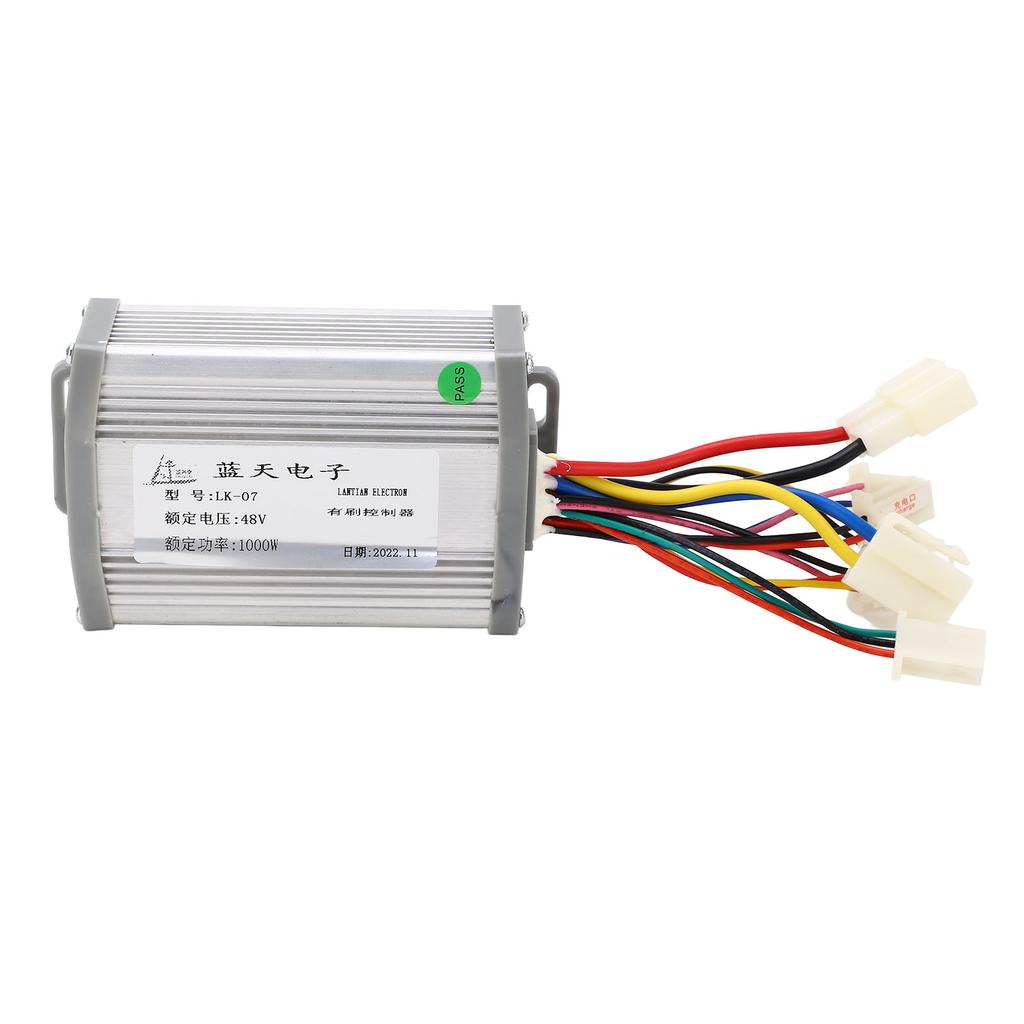 1000W 48V Brush Motor Speed Controller For Electric Bike Scooter Conversion Brushed Motor Controller