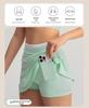 QYZJ Color Block Strappy Sports Bra & Skirt Set