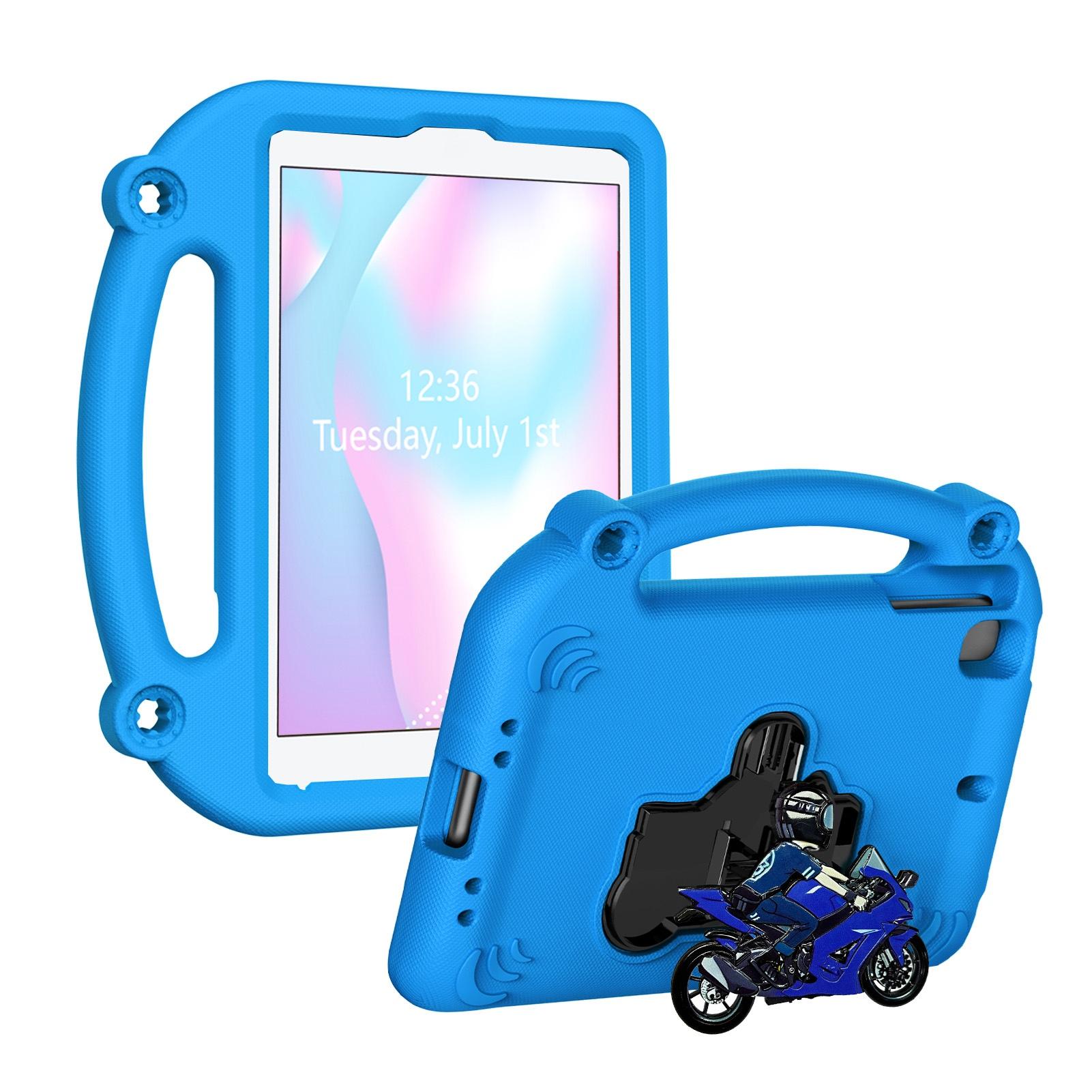 

EVA Foam Protective Case Fits for IPad Mini 1 2 3 4 5 7.9 Shockproof with Built in Stand Motorcycle Design синий