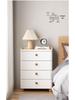 Multi-Layer Movable Storage Cabinet with Wood Lid & High-Value Design for Living Room