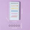 6-in-1 Teacher's Multi-Layer Stamp: Building Blocks, Scoring, Weather, Drinking Water, Encouragement