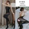 Sexy Lingerie Women's Suspender One-piece Stockings Sexy Transparent Temptation Open Stockings Onesie Hand-torn Onesie