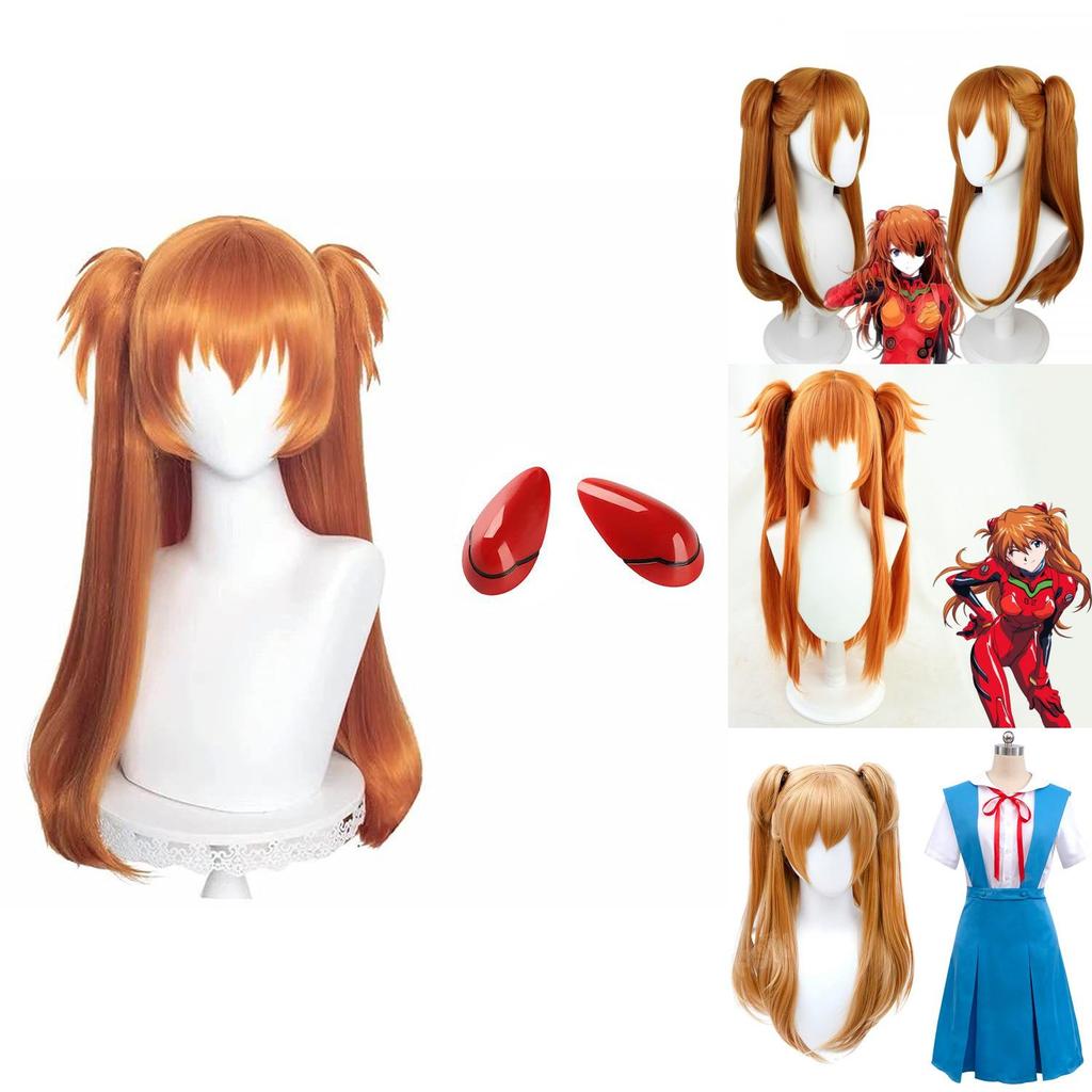 Paruka Eva Asuka Importovaná Prémiová Vlákna Přirozený Vzhled Měkká Textura Perfektní Pro Cosplay A Večírky