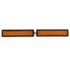 2pcs Front Side Marker Light Cover Lens 63141377849 Replacement for E30 E32 E34 318i 325i 525i 735i