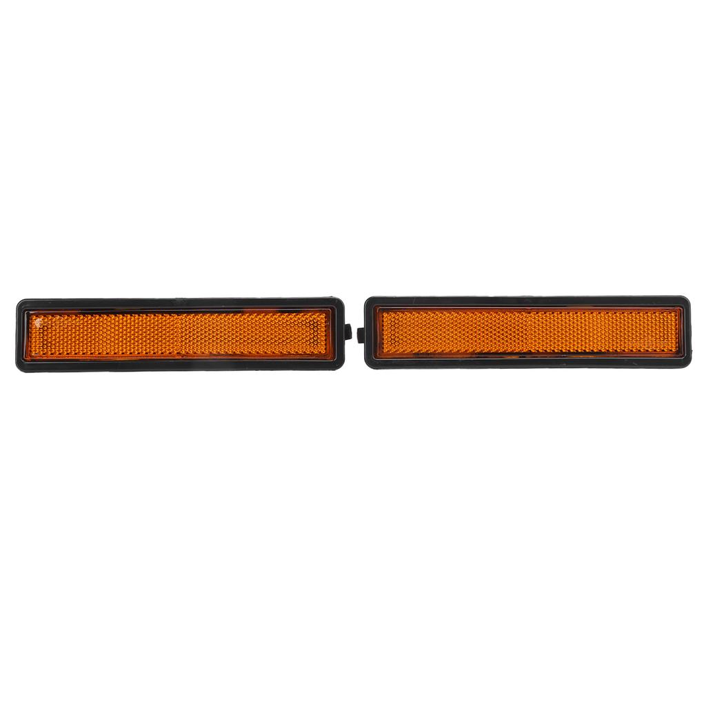 2pcs Front Side Marker Light Cover Lens 63141377849 Replacement for E30 E32 E34 318i 325i 525i 735i