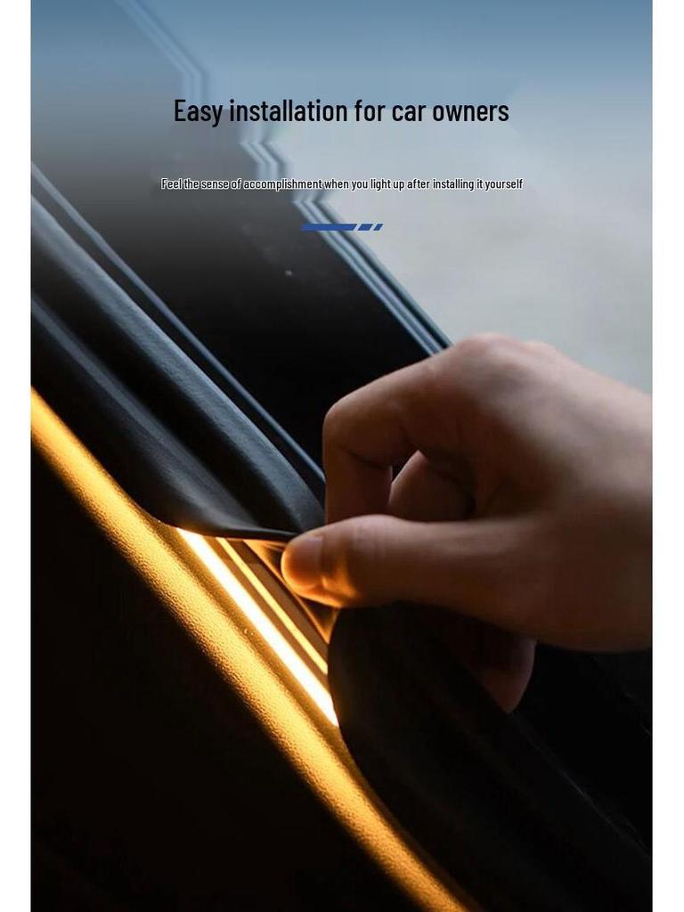 Tesla Model 3 Trunk & Ambient Light Strip - Front Trunk Lighting Modification Accessory