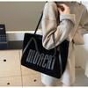 Autumn and Winter Retro Large-capacity Bag Women's 2024 New Fashion Commuter Shoulder Bag Suede Matte Tote Bag