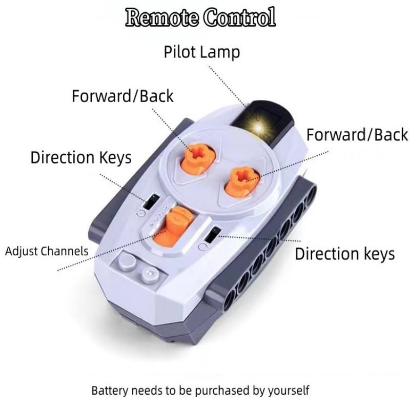 STEM Technical Parts Multi Technology Programming Educational Students Learn Building Blocks Model Control Power Kid Toy Gift
