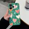 For Oppo Reno 15 14 13 12 11 Pro 15F 15C 11F Phone Shell Elegant Flowers Soft Liquid Silicone Lightweight Case for OPPO Reno Shockproof Durable Bumper