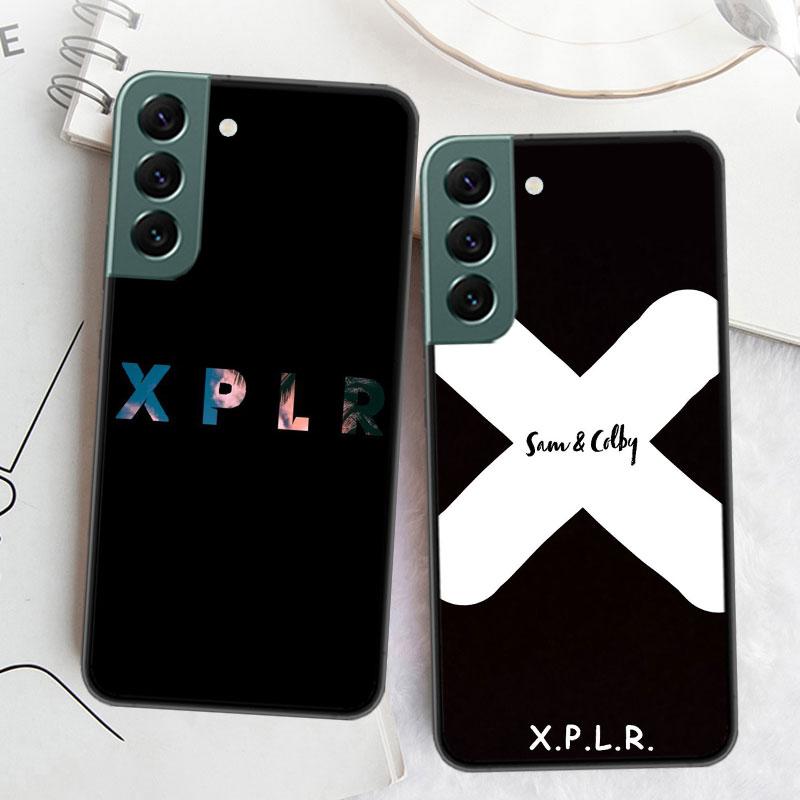 Sam and Colby XPLR Phone Case For Samsung Galaxy S22 S25 Ultra S21 S10 Plus S26 Edge S20 S23 S24 FE Cover Silicone Soft TPU