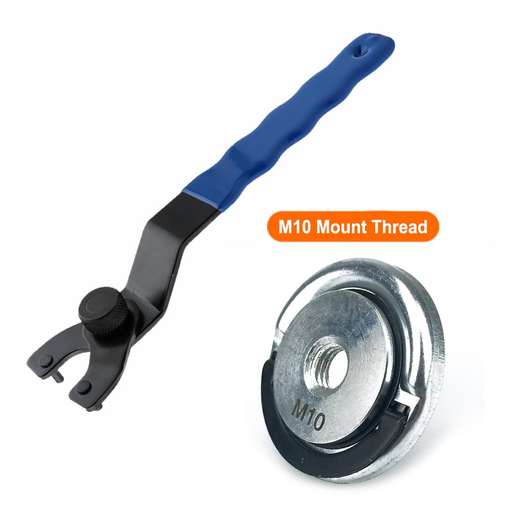New Adjustable Angle Grinder Accessory Wrench Plastic Keylock Handheld Household Wrenches Quality Repair Power Tool Accessories