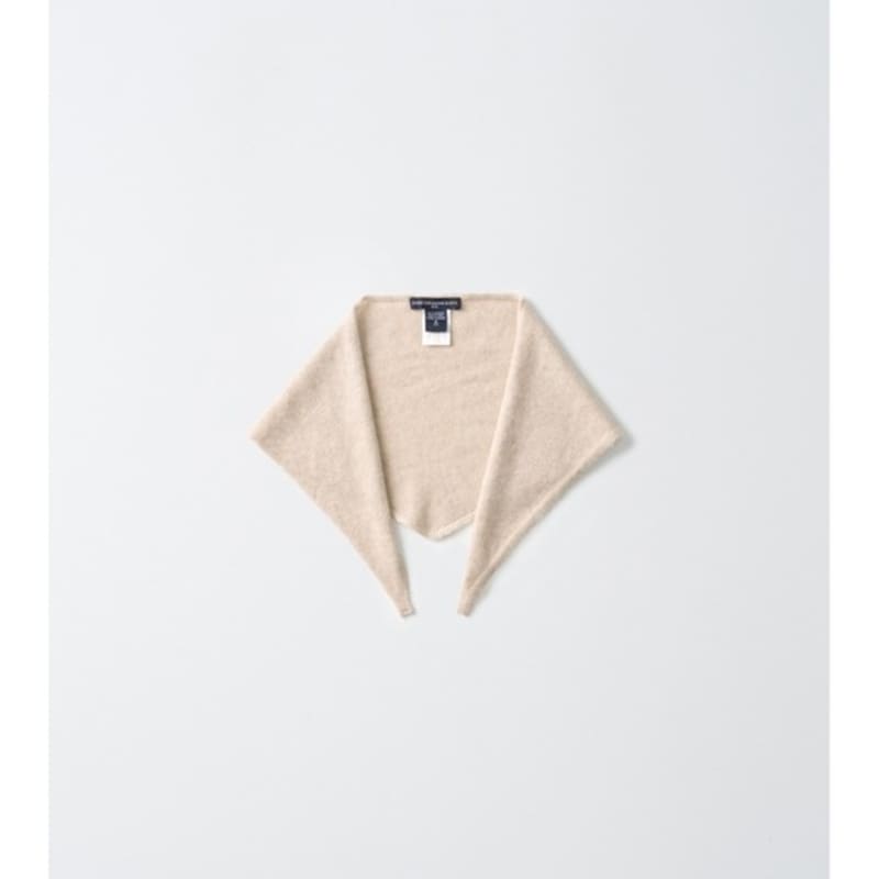 Pure Cashmere NYC TRIANGLE SCARF_Oatmeal