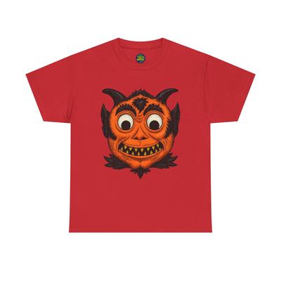 German Devil Halloween Die Cut T-Shirt Unisex Heavy Cotton Tee Halloween Shirt